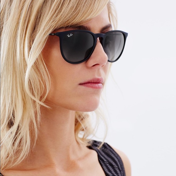 ray ban erika black